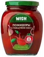 Помидоры в томатном соке WISH 680 гр.-Photoroom