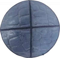 Luxury Crocodile Leather kippah, 100% genuine, handmade