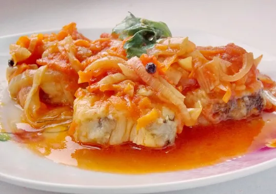 Fried fish with marinade Fried fish with marinade