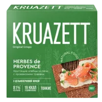 Хлебцы ржаные тонкие с прованскими травами «KRUAZETT»-Photoroom