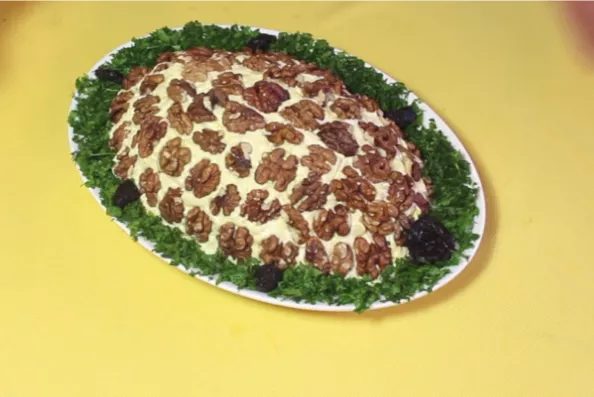 Salad "Turtle" Salad "Turtle"