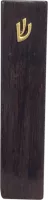 Mezuzah made of fine black wenge wood, special, luxurious, for connoisseurs