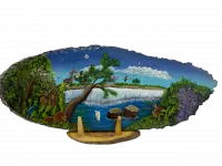 The painting Adam and Eve