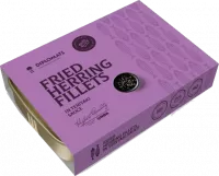 Жареное филе сельди в соусе терияки