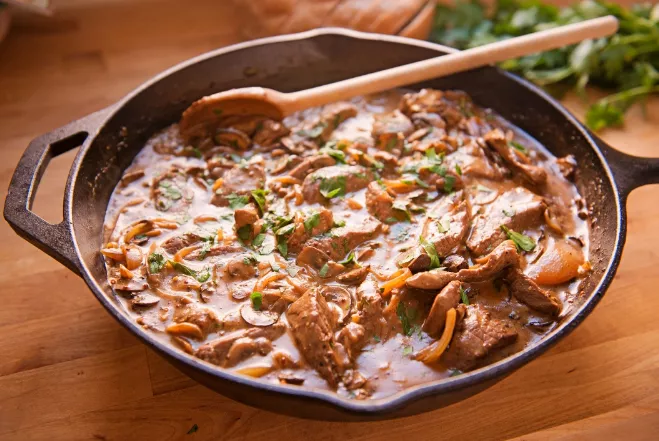 Beef stroganoff Beef stroganoff