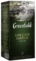 Чёрный чай Earl Grey в пакетиках, Greenfield-Photoroom