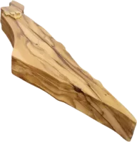 Large mezuzah in the shape of a map of the Land of Israel, made of olive wood, handmade_1