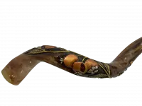 Shofar with wheat ears and pomegranates_2