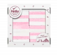 4607037434523 «Пастила «Бело-розовая» ароматизированная» (450 г, по 6 шт., ТЗ НЕВА) (2)