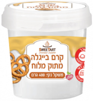 Сладкий крем с легкой соленостью с добавлением крошек кренделей, Sweetart-Photoroom