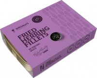 Жареное филе сельди в соусе терияки