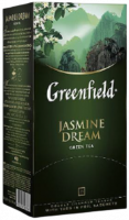 Зеленый чай Jasmine в пакетиках, Greenfield-Photoroom