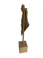 Olive tree mezuzah case Small Shofar_1