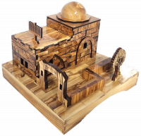 Rachel's Tomb Model, olive wood, handmade, luxurious, specisal